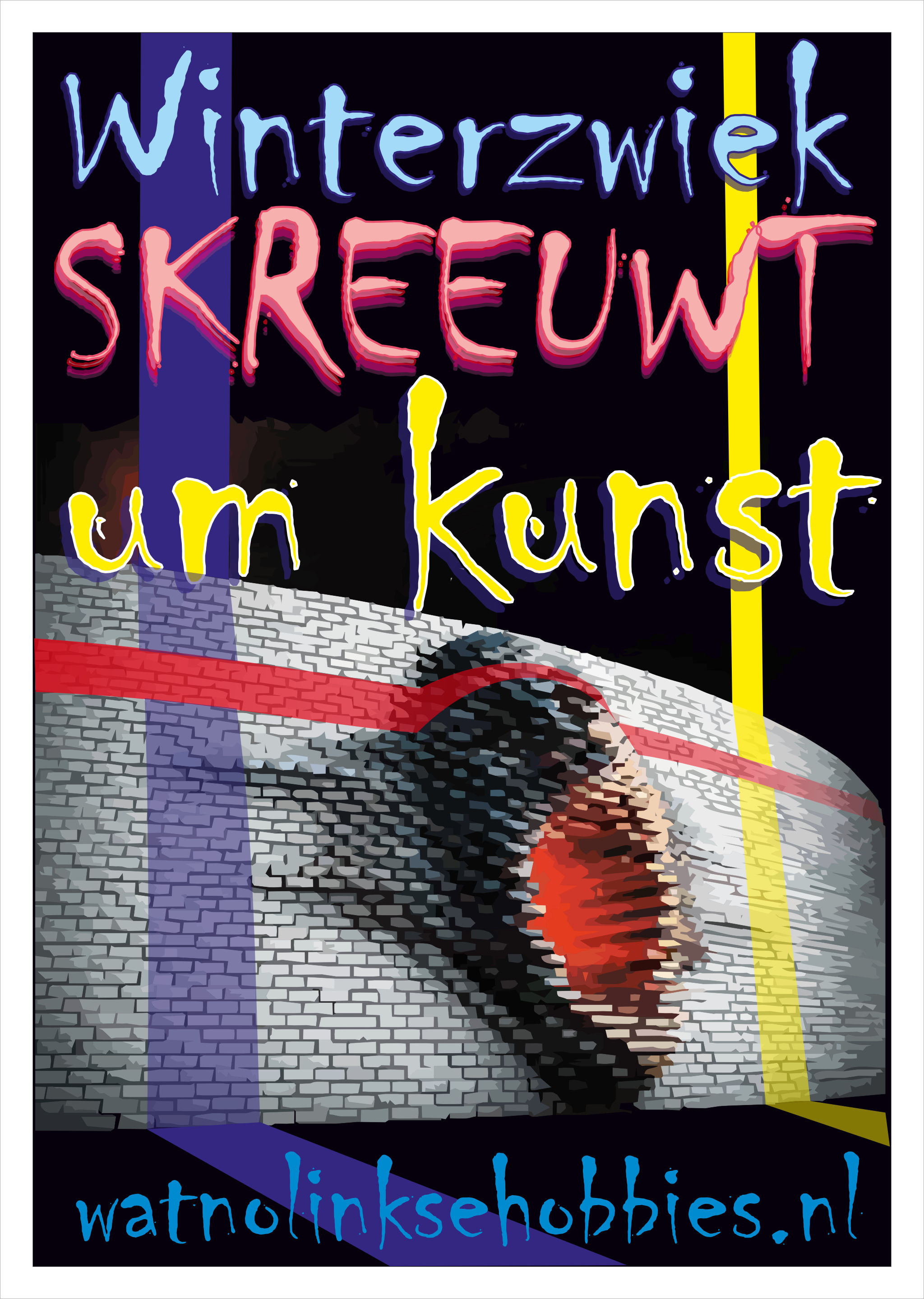 poster Winterzwiek skreeuwt um kunst 2010