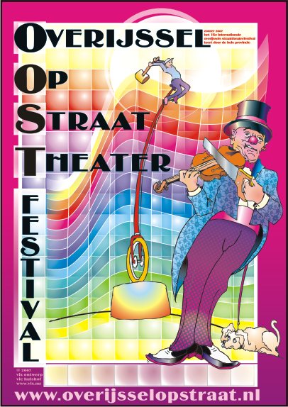 vix 15e Overijssel Op Straat poster 2007