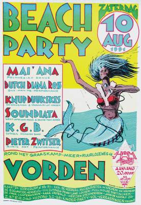 poster BeachParty 1991