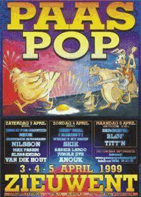 poster Paaspop 1999