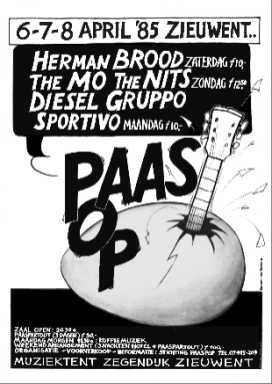 poster Paaspop 1985