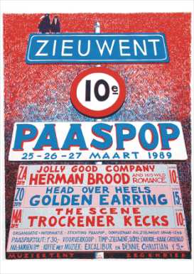 poster Paaspop 1989