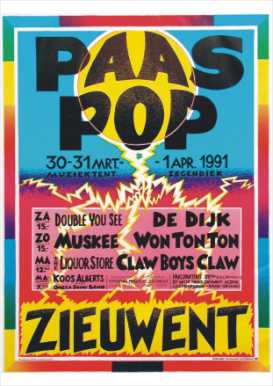 vix poster Paaspop 1991