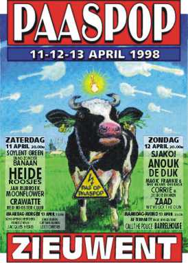 poster Paaspop 1998