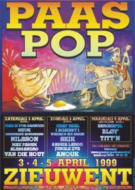 poster Paaspop 1999