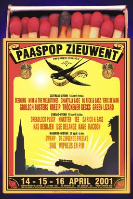 poster Paaspop 2001